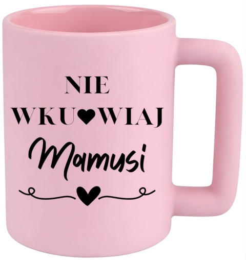 Kubek 400ml DUŻY z nadrukiem prezent dla MAMY Dzień Matki Mama Teściowa