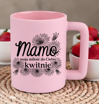 Kubek 400ml DUŻY z nadrukiem prezent dla MAMY Dzień Matki Mama Teściowa