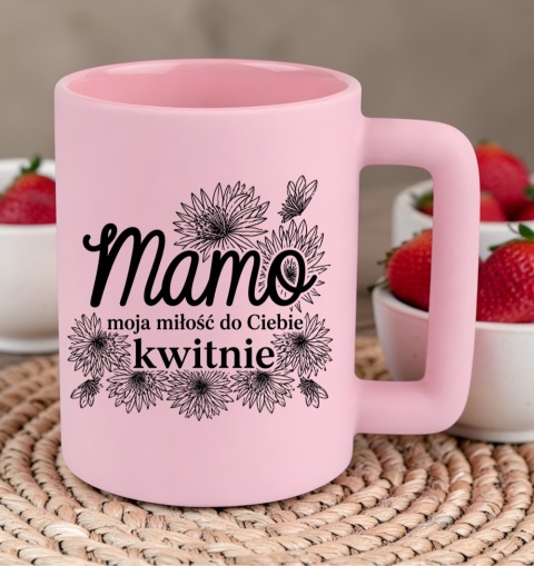 Kubek 400ml DUŻY z nadrukiem prezent dla MAMY Dzień Matki Mama Teściowa