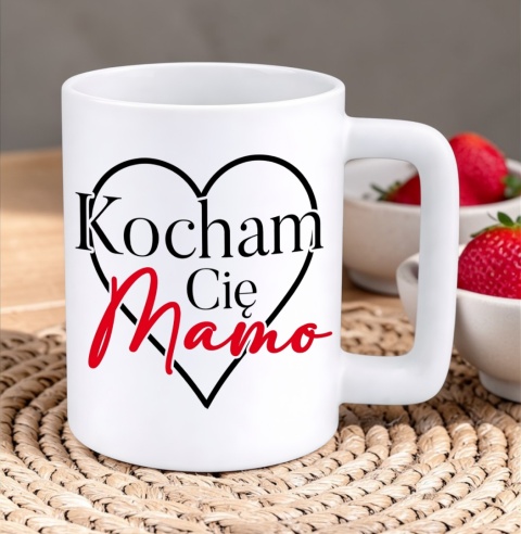Kubek 400ml DUŻY z nadrukiem prezent dla MAMY Dzień Matki Mama Teściowa