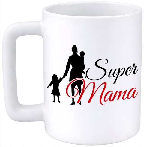 Kubek 400ml DUŻY z nadrukiem prezent dla MAMY Dzień Matki Mama Teściowa