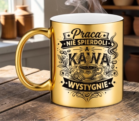 Kubek PREMIUM oryginalny śmieszny prezent dla Koleżanki Kolegi z pracy