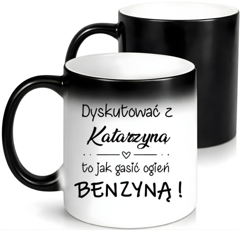 Kubek magiczny prezent dla Szefowej Kierowniczki Koleżanki z imieniem