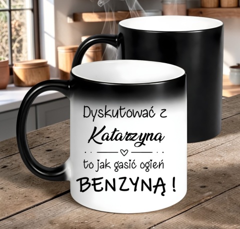 Kubek magiczny prezent dla Szefowej Kierowniczki Koleżanki z imieniem
