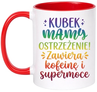 Kubek z nadrukiem prezent dla MAMY Dzień Matki Mama Teściowa
