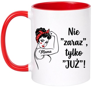 Kubek z nadrukiem prezent dla MAMY Dzień Matki Mama Teściowa