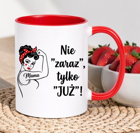 Kubek z nadrukiem prezent dla MAMY Dzień Matki Mama Teściowa