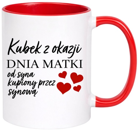 Kubek z nadrukiem prezent dla MAMY Dzień Matki Mama Teściowa