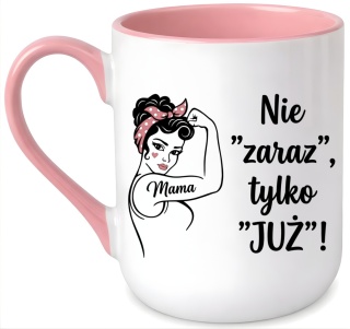 Kubek z nadrukiem prezent dla MAMY Dzień Matki Mama Teściowa