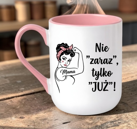 Kubek z nadrukiem prezent dla MAMY Dzień Matki Mama Teściowa