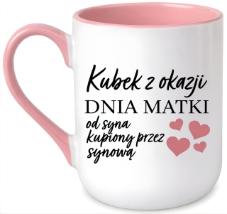 Kubek z nadrukiem prezent dla MAMY Dzień Matki Mama Teściowa