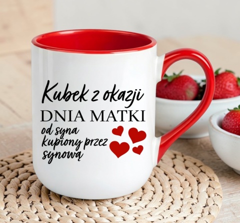 Kubek z nadrukiem prezent dla MAMY Dzień Matki Mama Teściowa