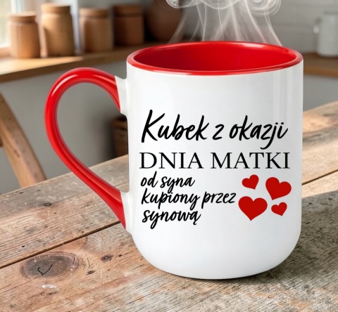 Kubek z nadrukiem prezent dla MAMY Dzień Matki Mama Teściowa