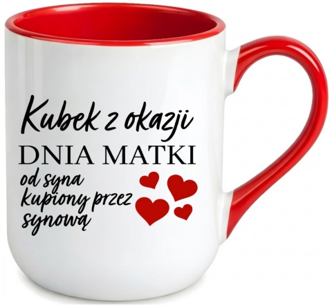Kubek z nadrukiem prezent dla MAMY Dzień Matki Mama Teściowa