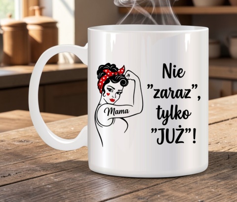 Kubek z nadrukiem prezent dla MAMY Dzień Matki Mama Teściowa