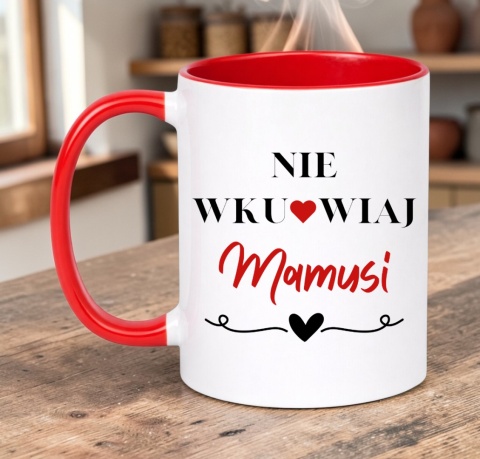 Kubek z nadrukiem prezent dla MAMY Dzień Matki Mama Teściowa
