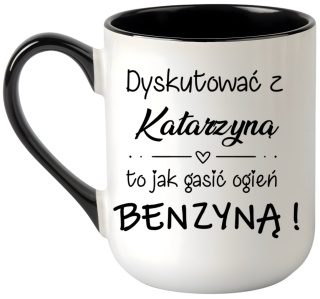 Kubek z nadrukiem śmieszny prezent dla Szefowej Koleżanki Żony z imieniem
