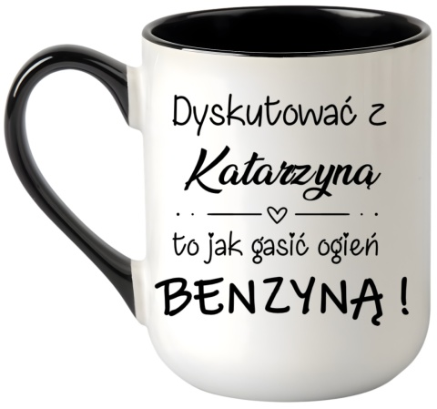 Kubek z nadrukiem śmieszny prezent dla Szefowej Koleżanki Żony z imieniem