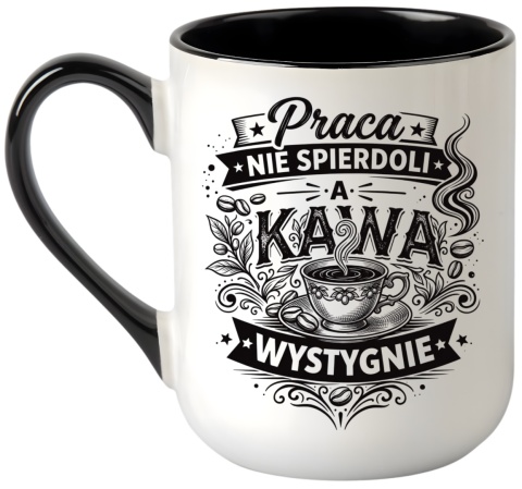 Kubek z nadrukiem śmieszny tekst prezent dla Koleżanki Kolegi z pracy