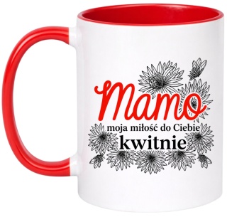 Kubek z nadrukiem prezent dla MAMY Dzień Matki Mama Teściowa