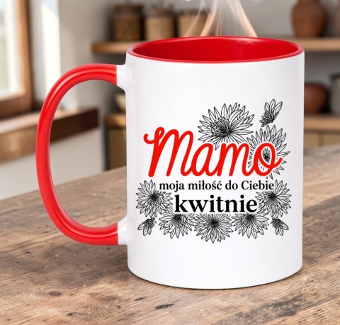 Kubek z nadrukiem prezent dla MAMY Dzień Matki Mama Teściowa