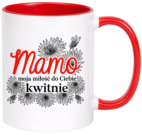 Kubek z nadrukiem prezent dla MAMY Dzień Matki Mama Teściowa