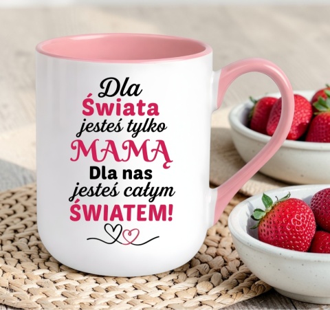 Kubek z nadrukiem prezent dla MAMY Dzień Matki Mama Teściowa