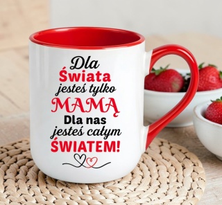 Kubek z nadrukiem prezent dla MAMY Dzień Matki Mama Teściowa