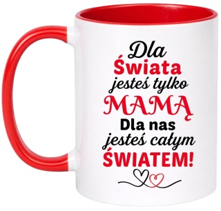Kubek z nadrukiem prezent dla MAMY Dzień Matki Mama Teściowa
