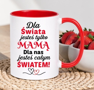 Kubek z nadrukiem prezent dla MAMY Dzień Matki Mama Teściowa