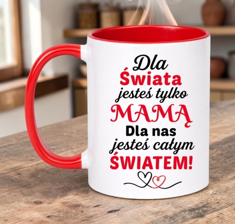 Kubek z nadrukiem prezent dla MAMY Dzień Matki Mama Teściowa