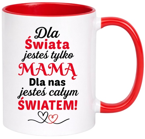 Kubek z nadrukiem prezent dla MAMY Dzień Matki Mama Teściowa