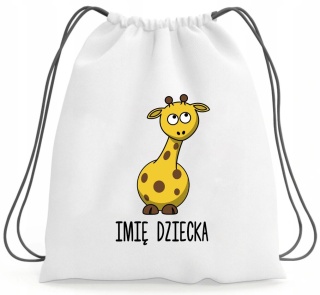 Worek na buty kapcie Plecak do Szkoły Przedszkola z imieniem Dziecka wzory