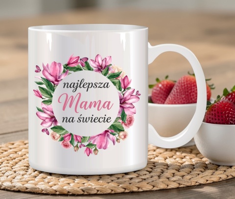 Zestaw Poduszka Kubek oryginalny Prezent dla Mamy Dzień Matki Urodziny Mama