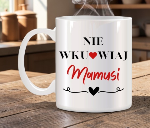 Zestaw Poduszka Kubek oryginalny Prezent dla Mamy Dzień Matki Urodziny Mama