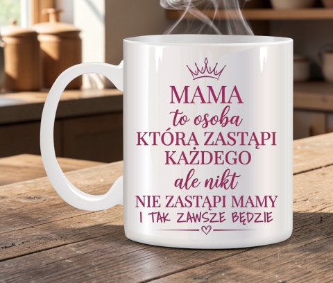 Zestaw Poduszka Kubek oryginalny Prezent dla Mamy Dzień Matki Urodziny Mama