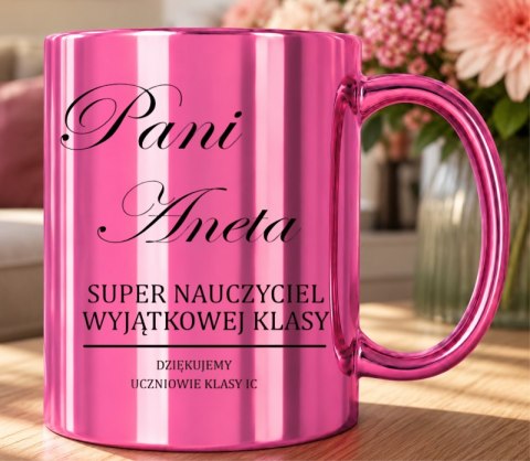 KUBEK PREMIUM Z IMIENIEM PREZENT DZIEŃ NAUCZYCIELA WYCHOWAWCZYNI
