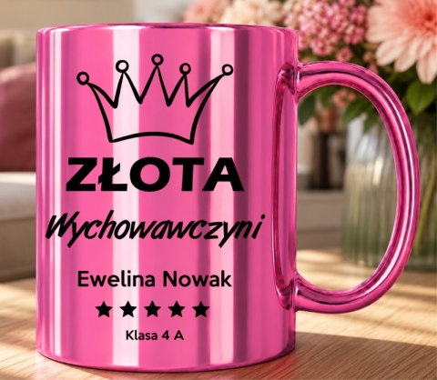 KUBEK PREMIUM Z IMIENIEM PREZENT DZIEŃ NAUCZYCIELA WYCHOWAWCZYNI