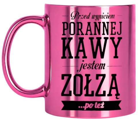 KUBEK RÓŻOWY PREMIUM DLA ŻONY KOLEŻANKI DZIEWCZYNY WALENTYNKI URODZINY