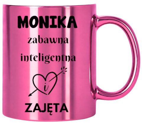 KUBEK RÓŻOWY PREMIUM PREZENT DLA ŻONY KOLEŻANKI DZIEWCZYNY URODZINY