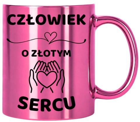 Kubek różowy z dedykacją wyjątkowy prezent na różne okazje