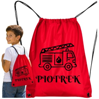 Worek na buty kapcie Plecak do Szkoły Przedszkola z imieniem Dziecka wzory