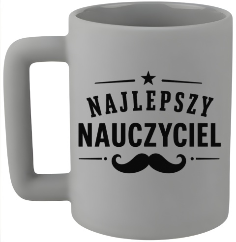 Kubek 400ml DUŻY oryginalny prezent Dzień Nauczyciela koniec Roku Szkolnego