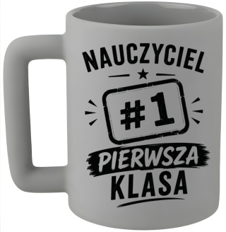 Kubek 400ml DUŻY oryginalny prezent Dzień Nauczyciela koniec Roku Szkolnego