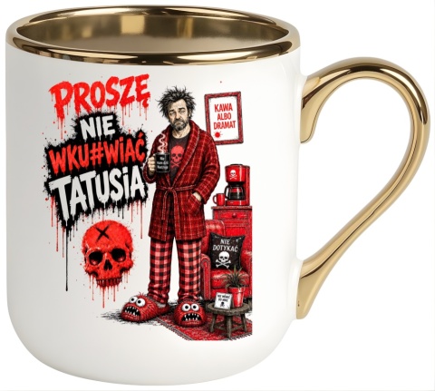 Kubek PREMIUM prezent Dzień Ojca dla TATY upominek Tata Teść