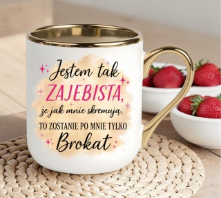 Kubek PREMIUM z nadrukiem prezent Dzień Kobiet dla Koleżanki Dziewczyny