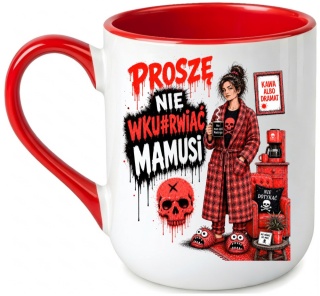 Kubek z nadrukiem prezent dla MAMY Dzień Matki Mama Teściowa