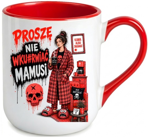 Kubek z nadrukiem prezent dla MAMY Dzień Matki Mama Teściowa