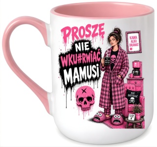 Kubek z nadrukiem prezent dla MAMY Dzień Matki Mama Teściowa