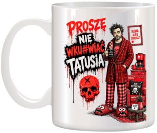 Kubek z nadrukiem prezent dla TATY Dzień Ojca Tata Teść
